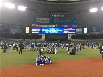 西武ドームのフィールド